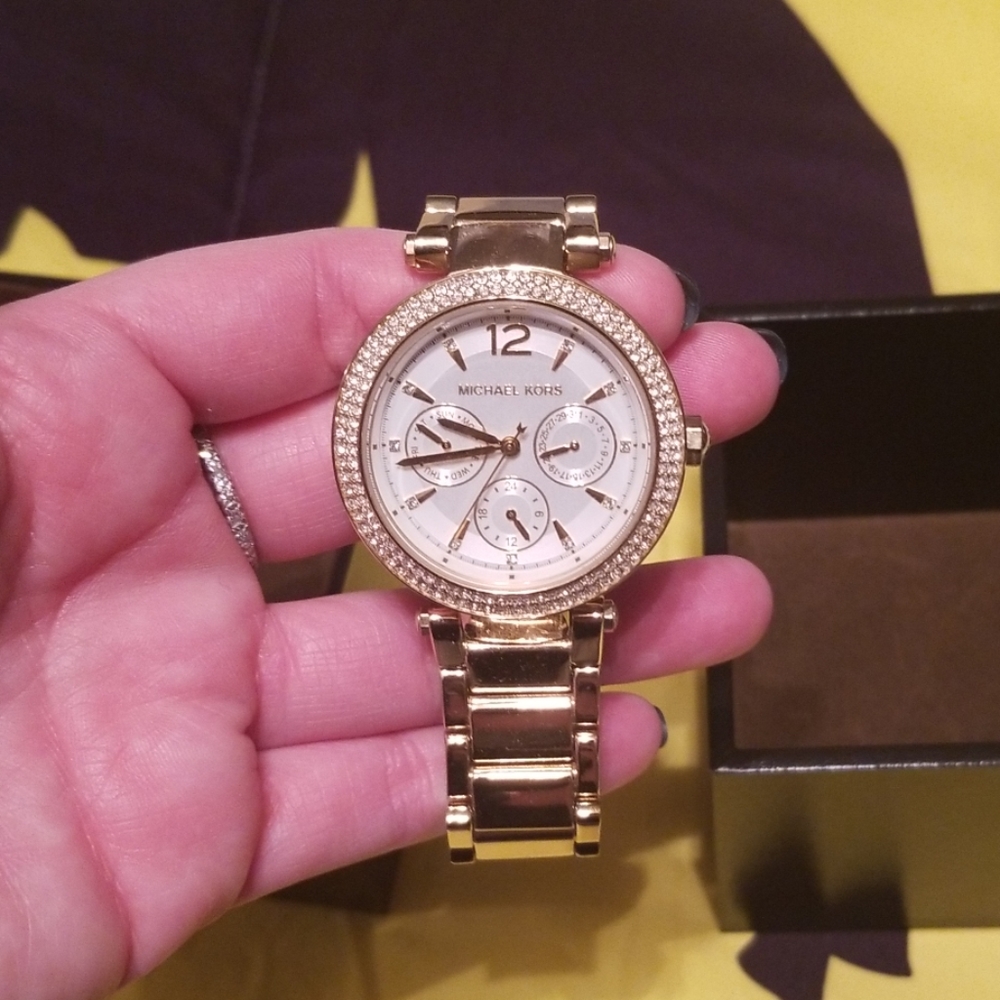 Michael Kors gold watch